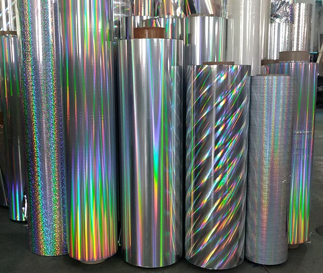 Holographic metallized film-Productos-Wenzhou Zhanxin New Materials  Technology Co., Ltd